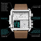 Waterproof Square Multifunctional Sports Quartz Watch - Full-Gold-Gold