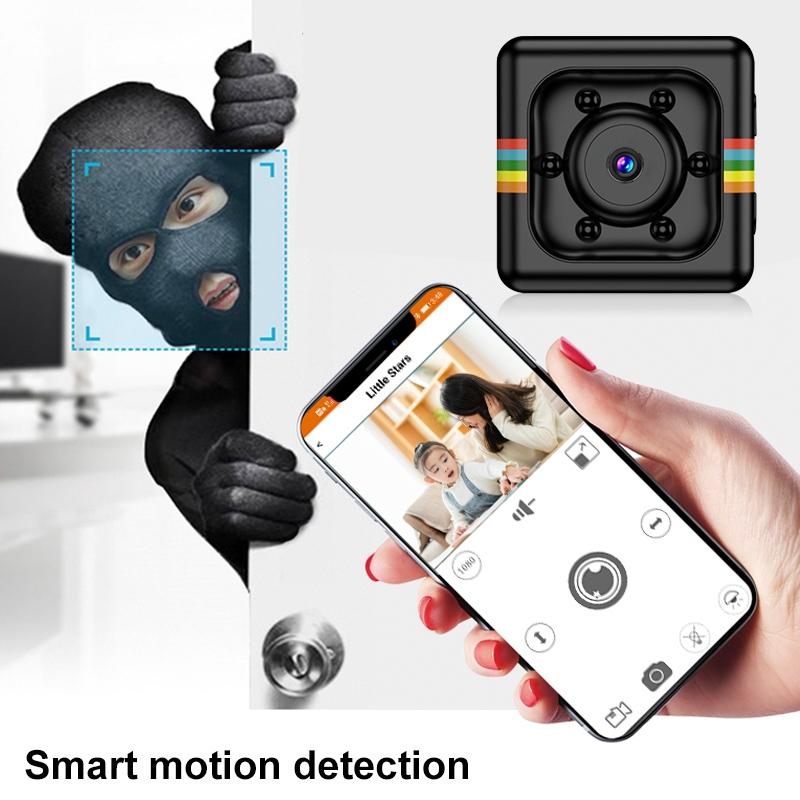 Hd 960P Mini Dv Sport Camera With Night Vision & Tf Card - Red