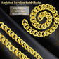 Adjustable Big Links Plastic Gold Color Chain Necklace Chunky Choker Party Costume Pimp