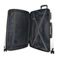 Pierre Cardin Inspired Milleni Checked Luggage Bag Travel Carry On Suitcase 75cm (124L) - White