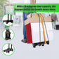 Portable Cart Folding Dolly Push Truck Hand Collapsible Trolley Luggage 70Kg