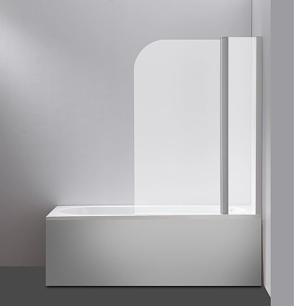 180° Pivot Door 6mm Safety Glass Bath Shower Screen 1000x1400mm By Della Francesca