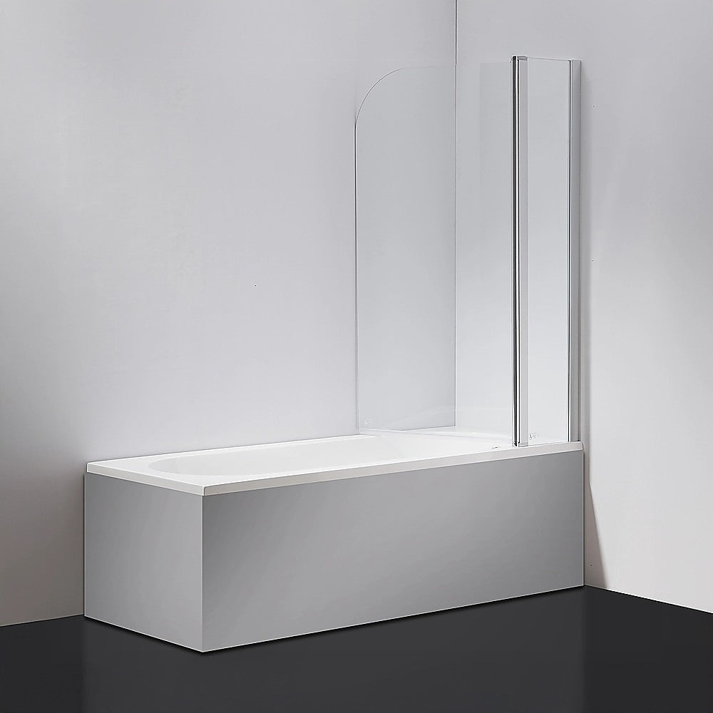 180° Pivot Door 6mm Safety Glass Bath Shower Screen 1000x1400mm By Della Francesca