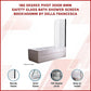 180° Pivot Door 6mm Safety Glass Bath Shower Screen 800x1400mm By Della Francesca