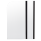 180° Pivot Door 6mm Safety Glass Bath Shower Screen 1200x1400mm By Della Francesca