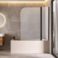 180° Pivot Door 6mm Safety Glass Bath Shower Screen 1200x1400mm By Della Francesca
