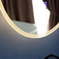90cm LED Wall Mirror Bathroom Mirrors Light Decor Round