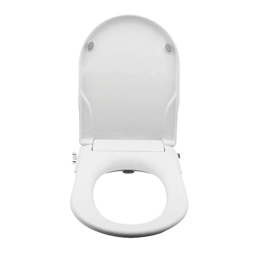 Non Electric Bidet Toilet Seat W/ Cover Bathroom Washlet Spray Water Wash