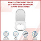 Non Electric Bidet Toilet Seat W/ Cover Bathroom Washlet Spray Water Wash