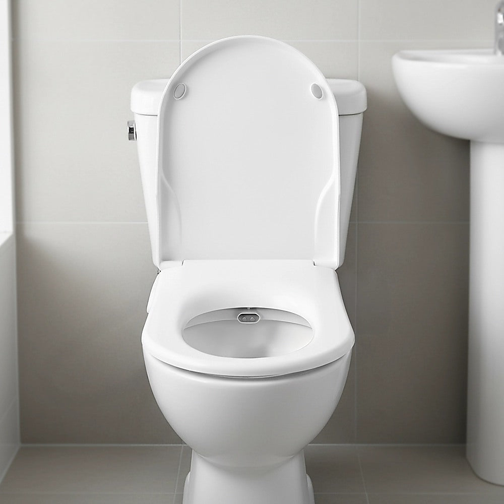 Non Electric Bidet Toilet Seat W/ Cover Bathroom Washlet Spray Water Wash