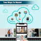 9MP Wireless Solar Camera WIFI Security Outdoor Battery PTZ CCTV Home House V380