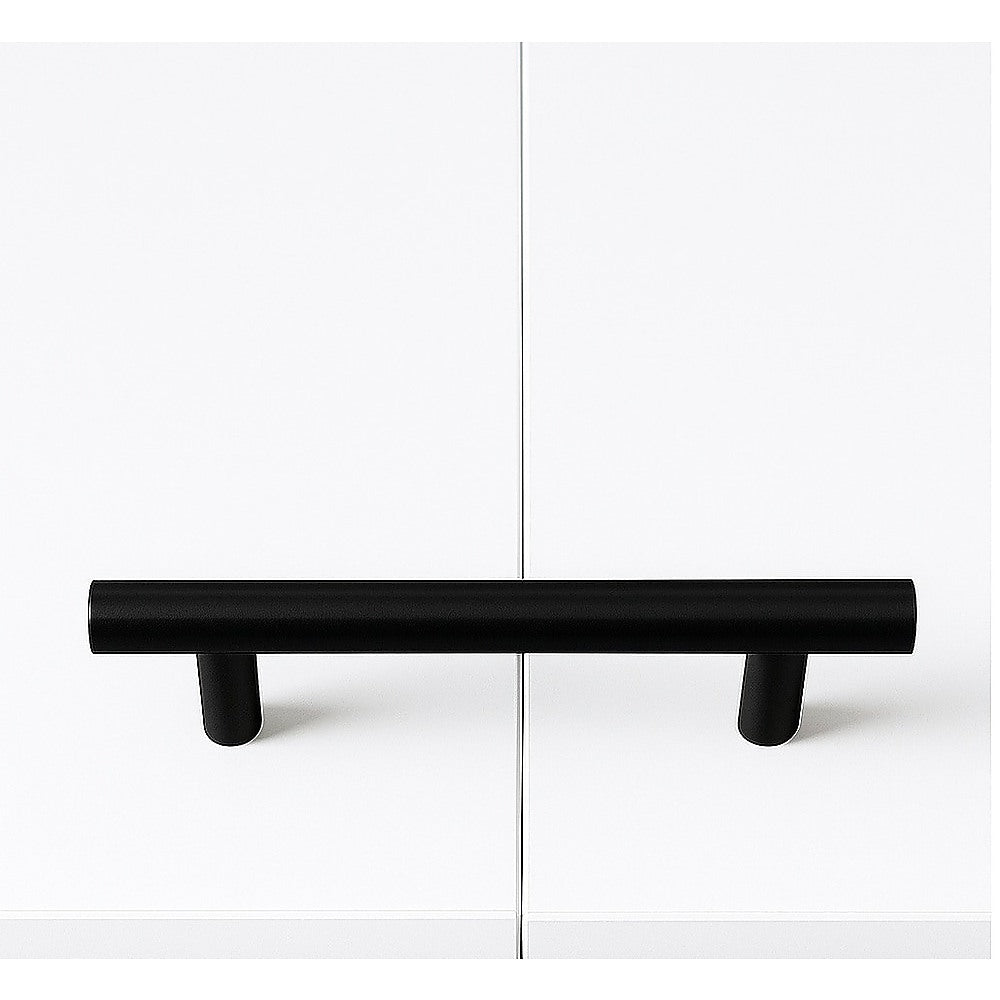 Double DIY Wall Bed Hardware Kit with Black handle – Frame & Mechanism for Custom Build