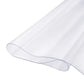 Plastic Table Cover, 48 x 48 Inch 1.5 mm Thick Clear Table Protector, Square PVC Desk Mat, Waterproof & Easy Cleaning Desk Pad Tablecloth, for Office Dresser Dining Room Table Night Stand