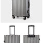 Aluminum Alloy Hard-Shell Suitcase with TSA Lock -20" Spinner Luggage in Grey