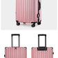 Aluminum Alloy Hard-Shell Suitcase with TSA Lock -20" Spinner Luggage in Pink