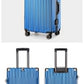 Aluminum Alloy Hard-Shell Suitcase with TSA Lock -20" Spinner Luggage in Blue