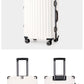 Aluminum Alloy Hard-Shell Suitcase with TSA Lock -20" Spinner Luggage in White