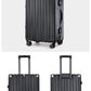 Aluminum Alloy Hard-Shell Suitcase with TSA Lock -22" Spinner Luggage in Black