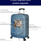 XL 29-32 Inch Elastic Luggage Cover with Zipper, Travel Suitcase Protector, Scratch Resistant Luggage Cover