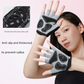 S Grey Children's Summer Cycling Gloves - Breathable Half-Finger Non-Slip Fitness Training Gloves for Weightlifting