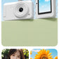 Student HD Digital Camera - 44MP, 8x Zoom, Autofocus, Dual Lens, Type-C Charging (Pink)