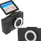 48MP Student Digital Camera with 180 Flip Screen & 3-Setting Fill Light(black)