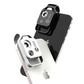White Portable 200X Clip-On Microscope Lens for Smartphone - HD Pocket Magnifier with CPL Filter and LED Light(excluding mobile phones)