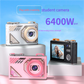 Glitter Sand Design 64MP HD Digital Camera with LED Fill Light & Auto Focus(white)