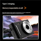 50MP HD Digital Camera with 8X Zoom & Dual Lens System(rose red)