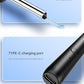 Smart Visual Ear Cleaner with HD WiFi Camera - Gentle Silicone Tips, USB-C Rechargeable Otoscope for Safe Ear Wax Removal(Black low-level version)