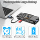 Mini Body Camera with 180 Rotatable Lens, Night Vision & Motion Detection - 1.3 Screen 1200mAh Battery(black+128G)"