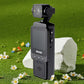 Compact Body Camera with 180° Rotatable Lens, Night Vision, WiFi & Built-in Fill Lights(black+64G)