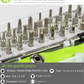Green 32-in-1 Precision Screwdriver Set - Magnetic Repair Tool Kit for Electronics, Phone & PC