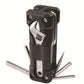Black Versatile 16-in-1 Bike & Motorcycle Multi-Tool - Portable Repair Kit with Adjustable Wrench