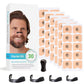 Black Square Anti-snoring Patch Set (30 Pairs of patches) Magnetic Nasal Dilator Kit for Snoring Relief - Reusable Multi-Size Sleep & Sport Breathing Aid