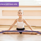 Pink 9-Loop Yoga Stretch Strap - Numbered Band for Flexibility and Physical Therapy