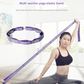 Purple 9-Loop Yoga Stretch Strap - Numbered Band for Flexibility and Physical Therapy