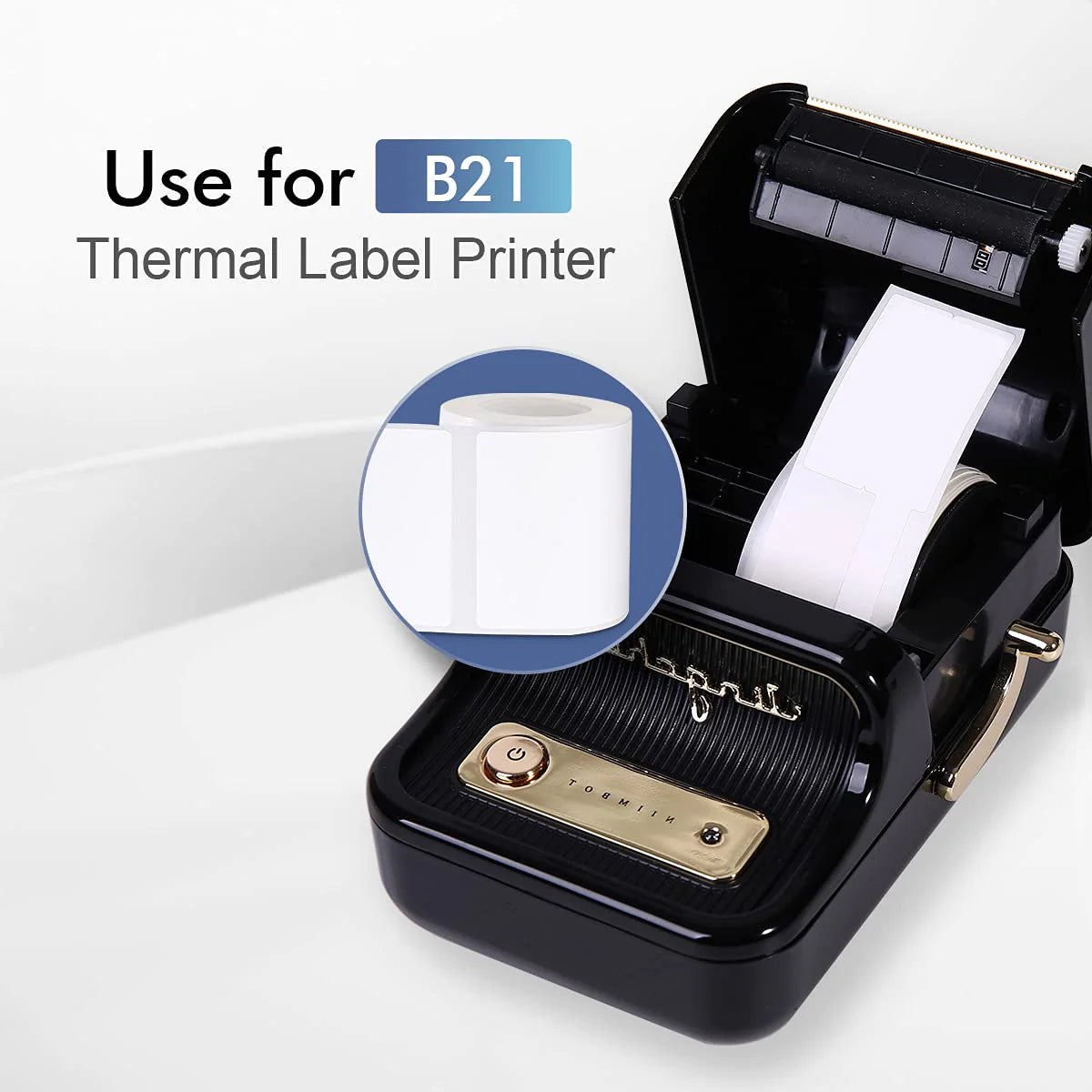 Niimbot Kitchen Label Stickers Low Temperature Frozen Label Paper 40*30mm 230pcs For B21/B3S/B1