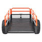 VEVOR Heavy Duty Steel ATV Dump Trailer, 1500-Pound Load Capacity 15 Cubic Feet, Tow Behind Dump Cart Garden Trailer, with Removable Sides and 2 Tires, for Mowers, Tractors, ATV, UTV