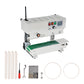 VEVOR Continuous Bag Band Sealing Machine, 6-12 mm Sealing Width, Vertical Band Sealer Machine with Digital Temperature Control, Carbon Steel Bag Sealer for 0.02-0.8 mm Plastic Bags Films Membrane