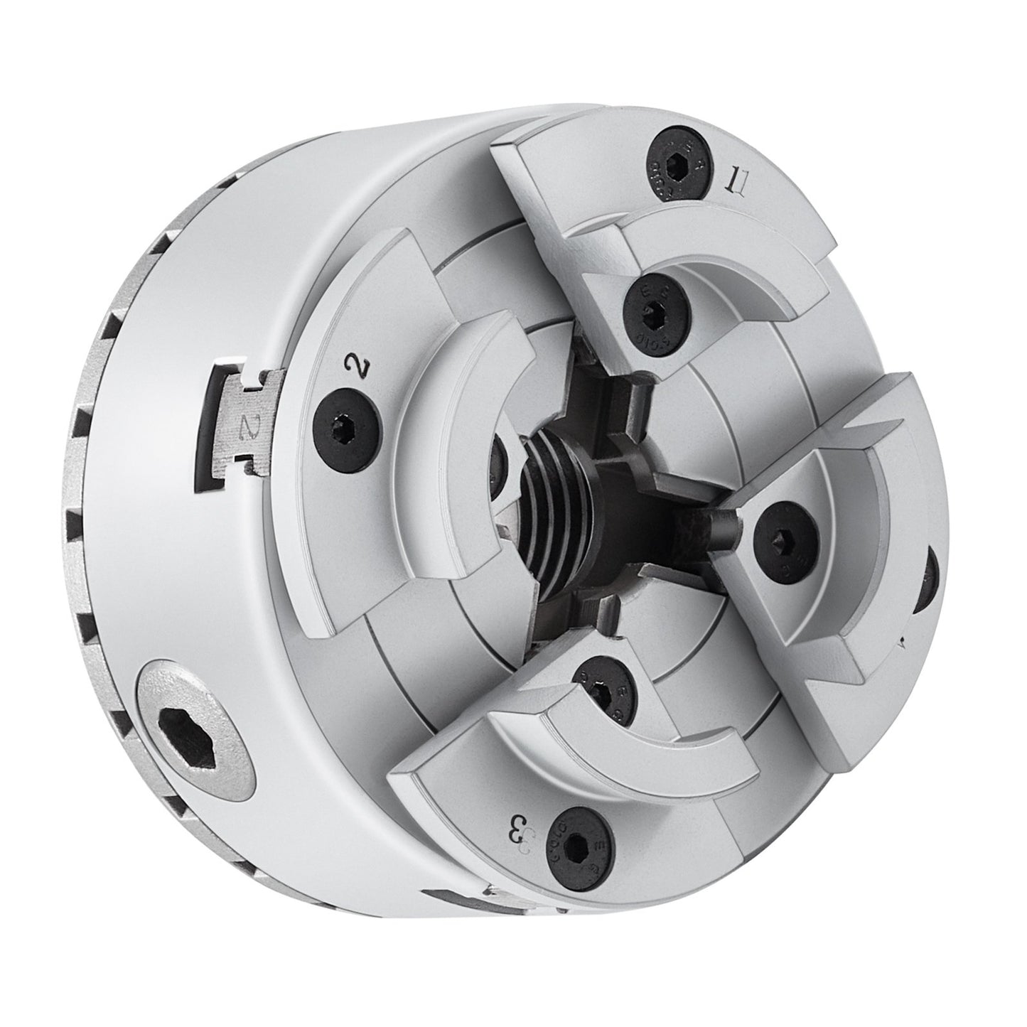 VEVOR KP96 Lathe Chuck, 4-Jaw 96 mm Diameter, Metal Lathe Chuck Turning Machine Accessories, Self-centering Tool, for Lathe, Precision Machining, Grinding Machines, Milling Machines