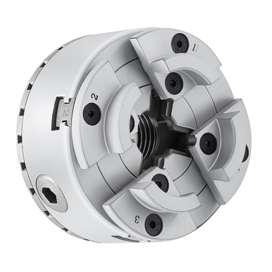 VEVOR KP96 Lathe Chuck, 4-Jaw 96 mm Diameter, Metal Lathe Chuck Turning Machine Accessories, Self-centering Tool, for Lathe, Precision Machining, Grinding Machines, Milling Machines