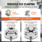 VEVOR KP96 Lathe Chuck, 4-Jaw 96 mm Diameter, Metal Lathe Chuck Turning Machine Accessories, Self-centering Tool, for Lathe, Precision Machining, Grinding Machines, Milling Machines