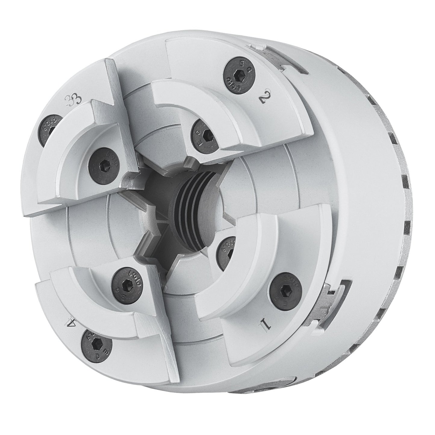 VEVOR KP96 Lathe Chuck, 4-Jaw 96 mm Diameter, Metal Lathe Chuck Turning Machine Accessories, Self-centering Tool, for Lathe, Precision Machining, Grinding Machines, Milling Machines