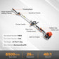 VEVOR 15.7-inch 26CC 2 Cycle Gas Hedge Trimmer, Gas Powered Pole Hedge Trimmer with Dual Sided Dual Action Blade, Adjustable Trimmer Head, Suitable for Trimming Shrubs, Bushes
