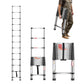 VEVOR Telescoping Ladder Stainless Steel Extension Step 3740mm Portable Ladders