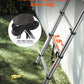 VEVOR Telescoping Ladder Stainless Steel Extension Step 3740mm Portable Ladders