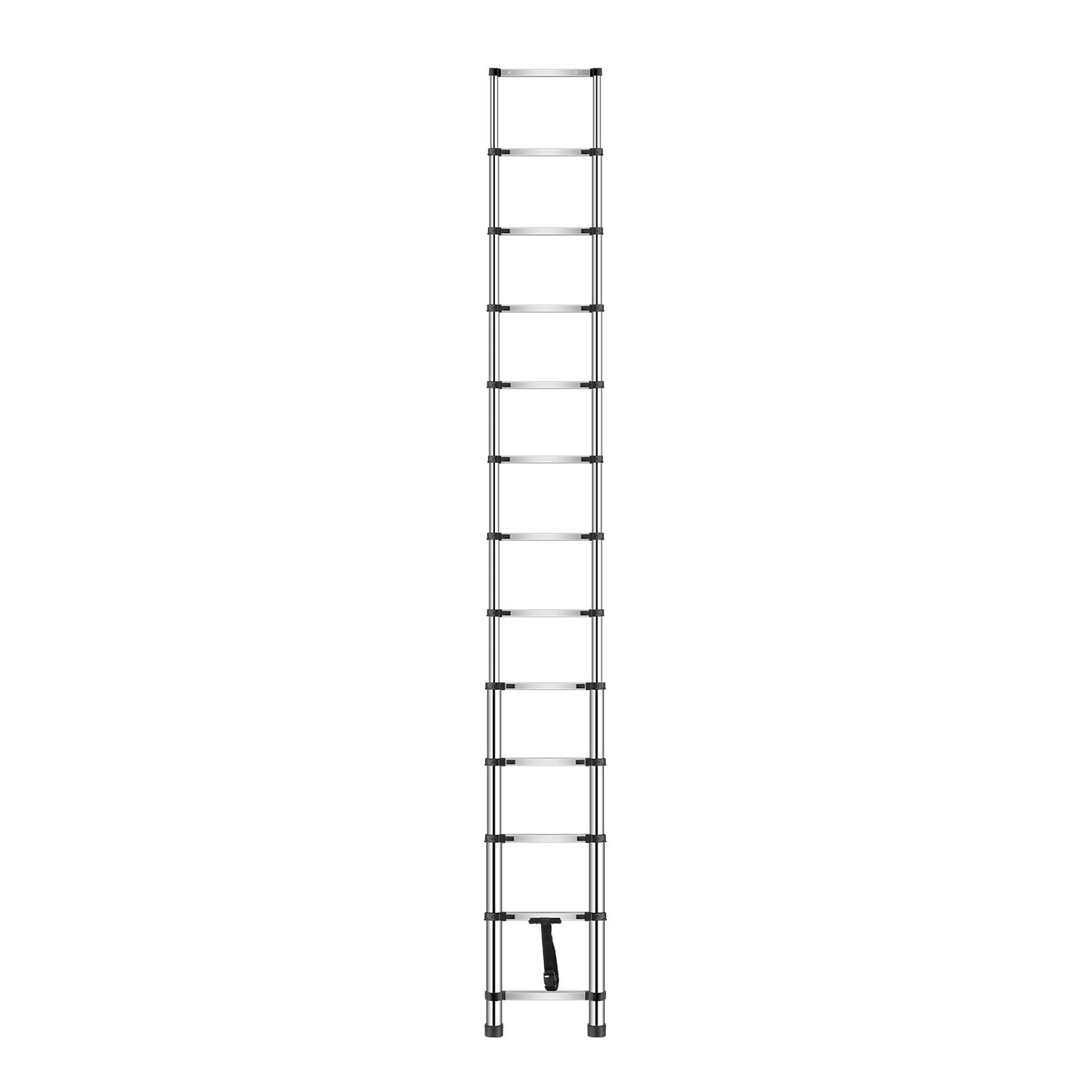 VEVOR Telescoping Ladder Stainless Steel Extension Step 3740mm Portable Ladders