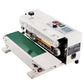 VEVOR Continuous Bag Band Sealing Machine, 6-12 mm Seal Width, Horizontal Band Sealer Machine with Digital Temperature Control, Carbon Steel Bag Sealer for 0.02-0.8 mm Plastic Bags Films Membrane