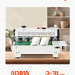VEVOR Continuous Bag Band Sealing Machine, 6-12 mm Seal Width, Horizontal Band Sealer Machine with Digital Temperature Control, Carbon Steel Bag Sealer for 0.02-0.8 mm Plastic Bags Films Membrane